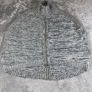 Banana Republic Caplet Sweater Women's S Gray‎ Full Zip Knit Wool Alpaca (1158)